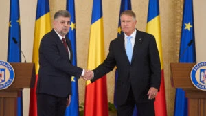 Marcel Ciolacu, Klaus Iohannis