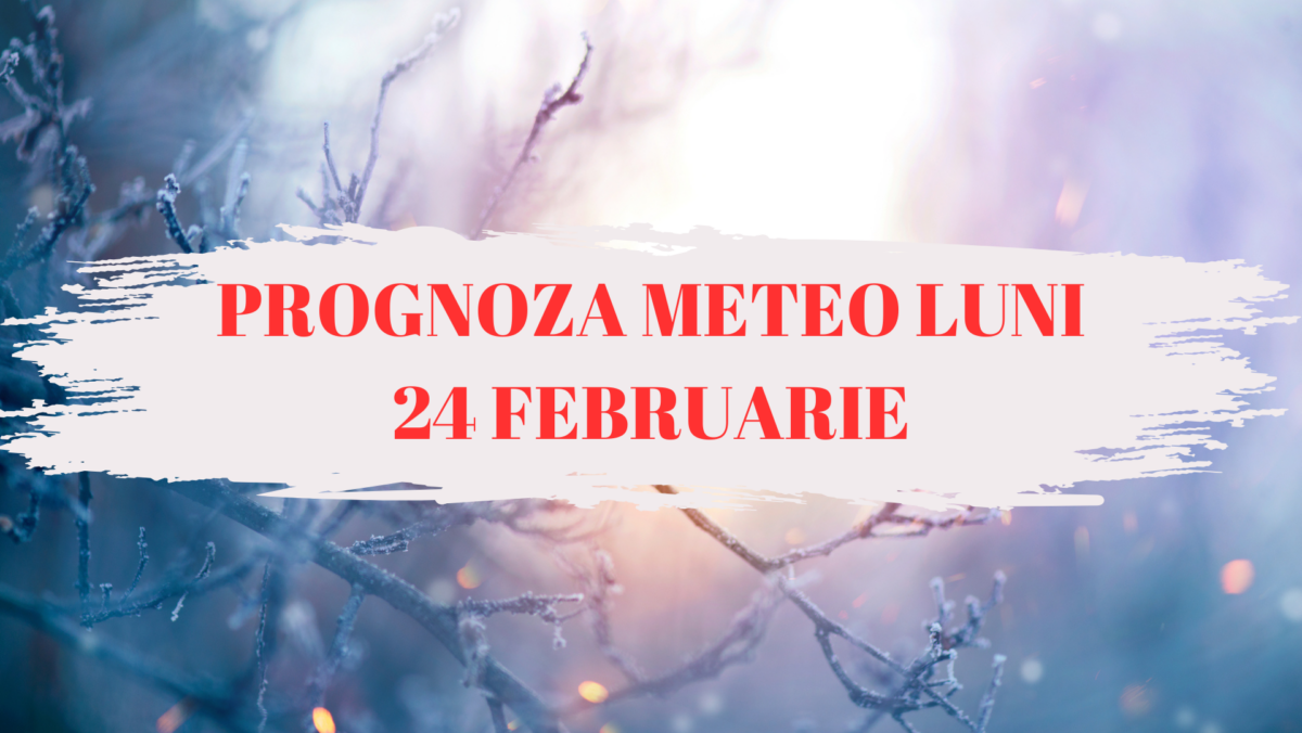 Ger în toată țara. Minimele pot ajunge la -20°C. Prognoza meteo luni, 24 februarie