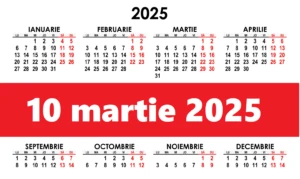 10 martie 2025