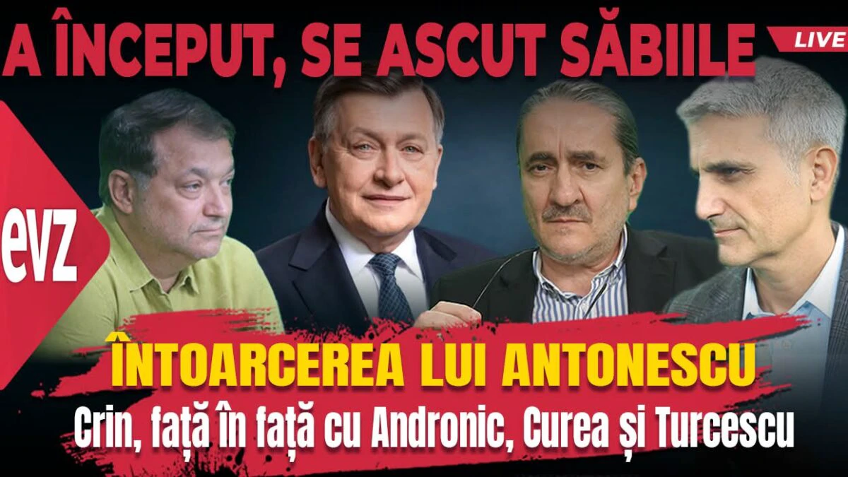 EXCLUSIV. Revenirea lui Crin Antonescu. De ce s-a întors în ringul politic și ce are de spus