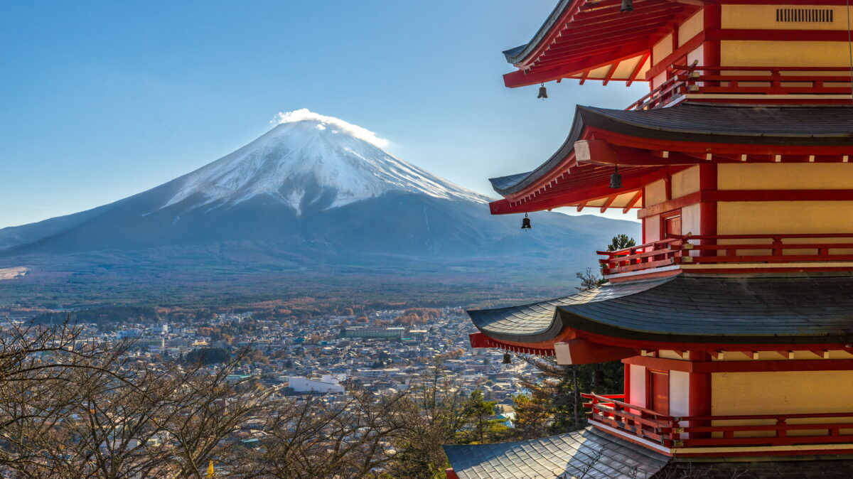 Muntele Fuji din Japonia