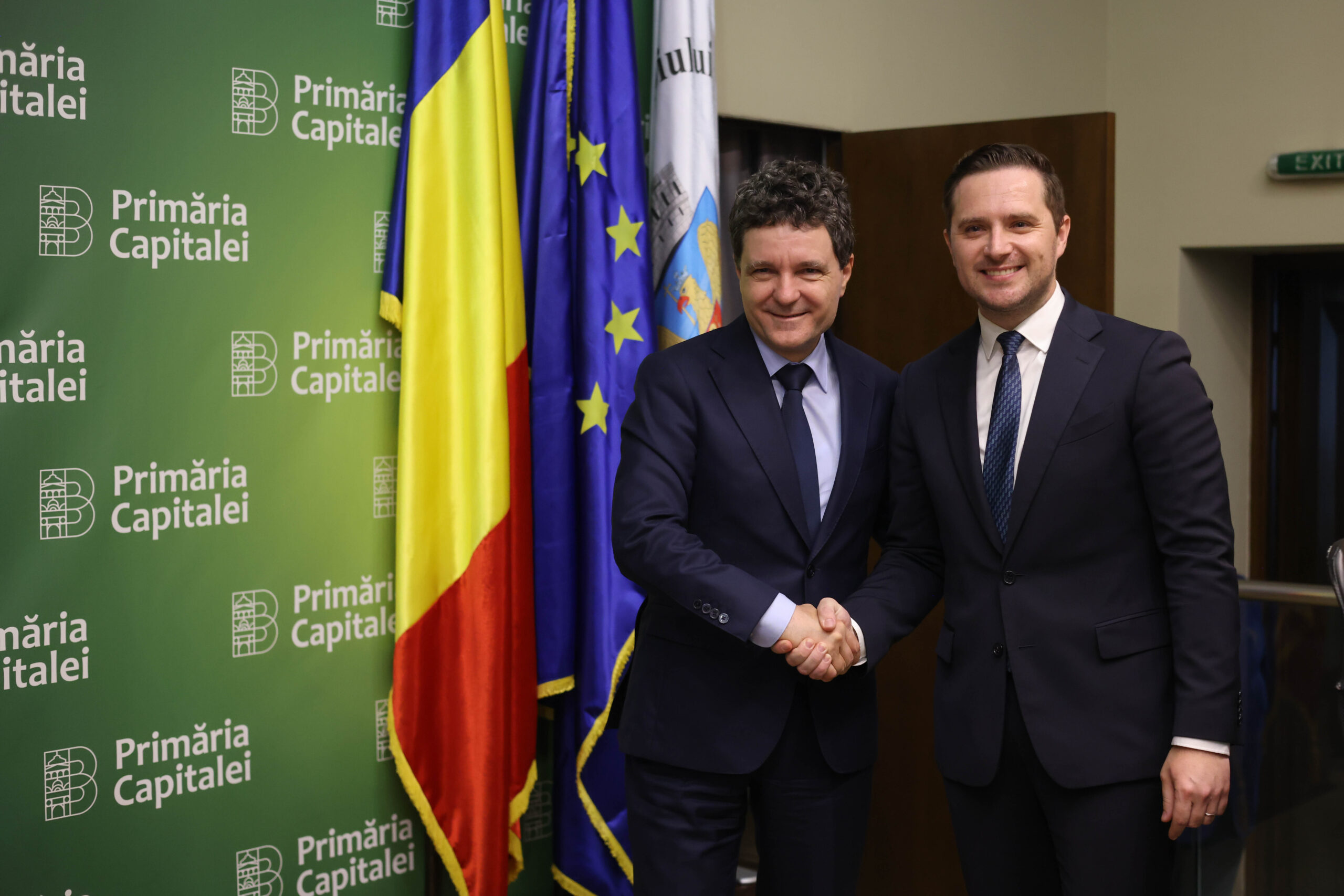 Nicușor Dan și Stelian Bujduveanu