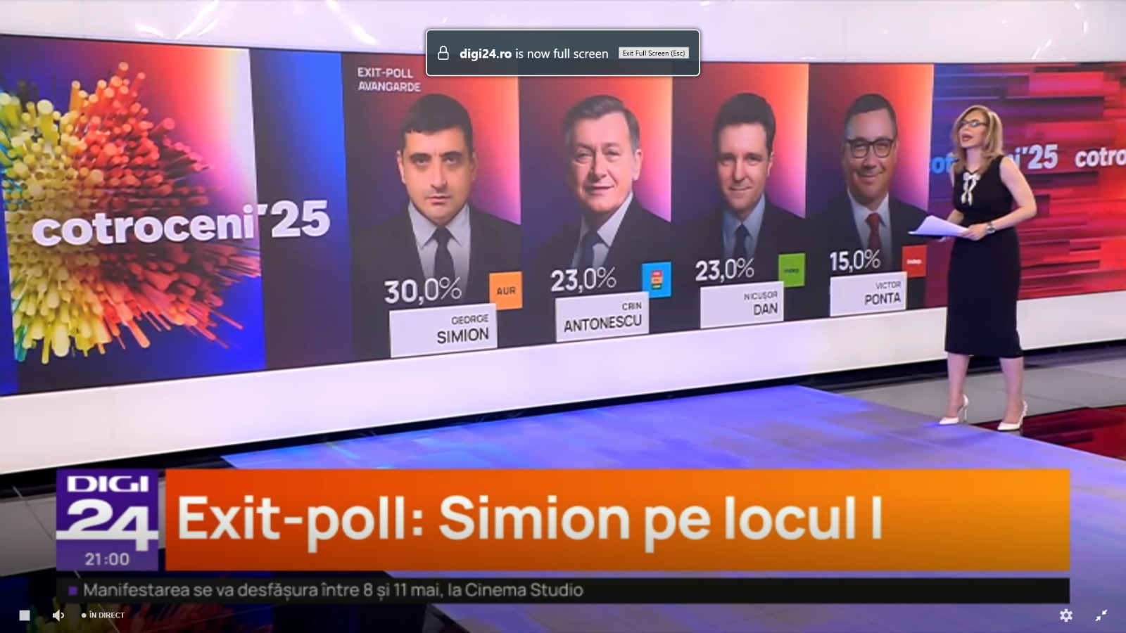 avangarde exit poll