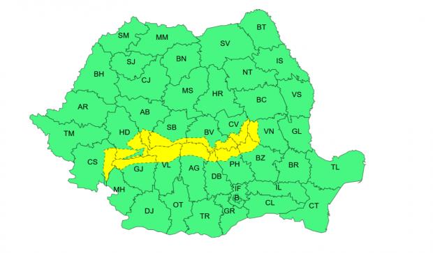 cod galben la munte, 19 mai 2025