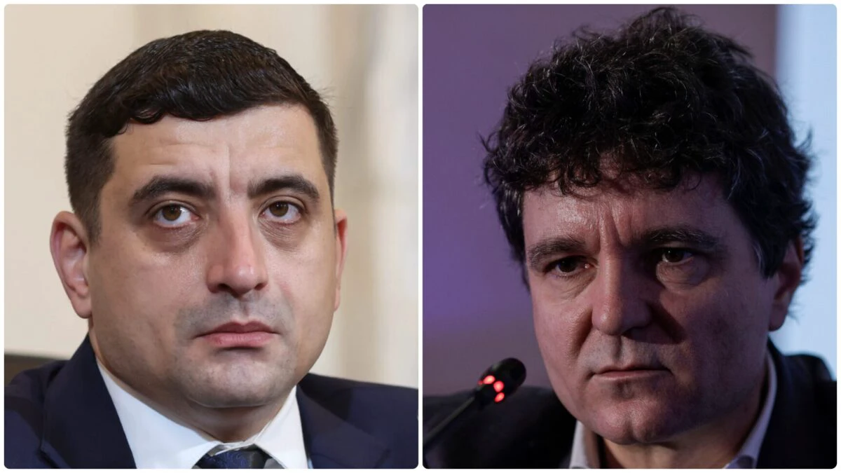 George Simion și Nicușor Dan, față în față. Au prezentat propunerile lor pentru stabilizarea economiei