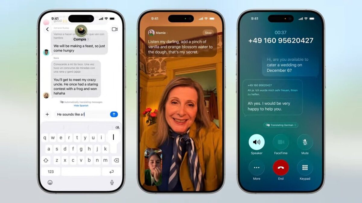 Apple iOS 26 trei