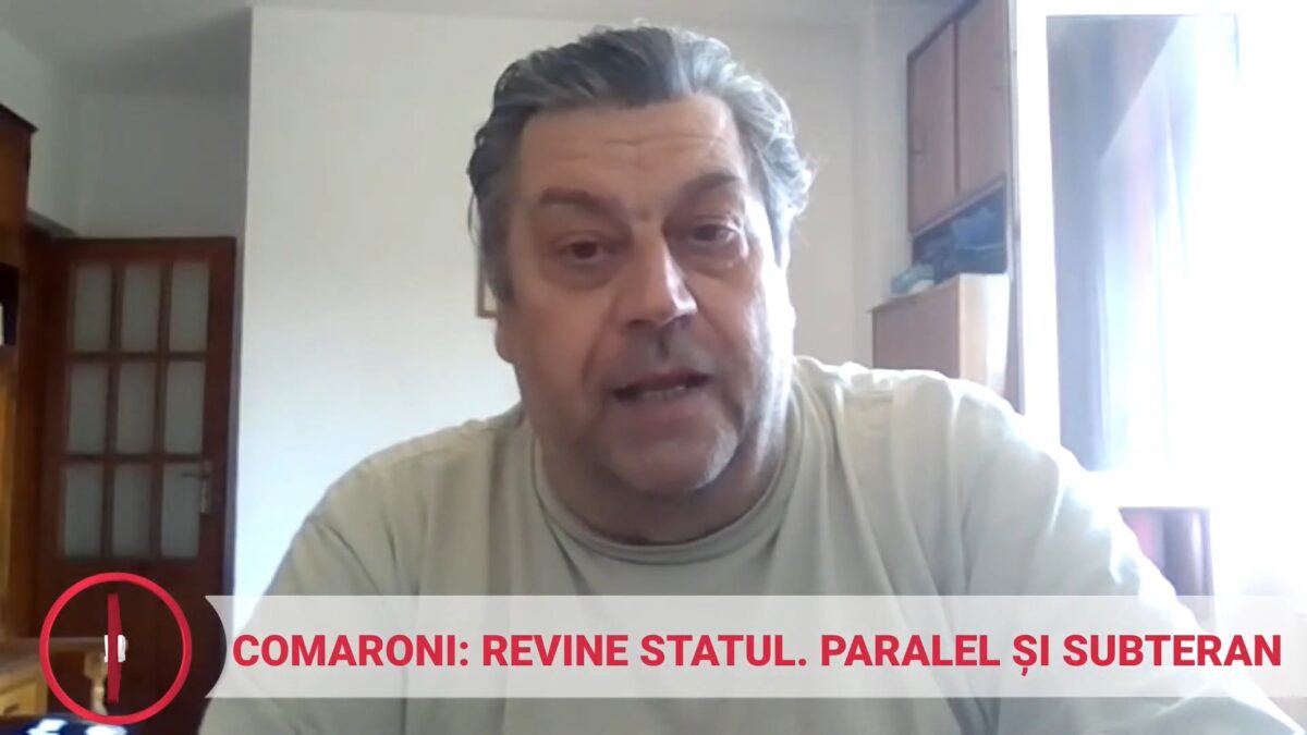 EXCLUSIV Bogdan Comaroni: Statul paralel își cere în continuare supremația