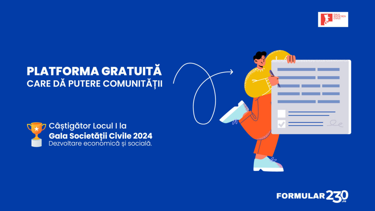 infografic Formular230.ro, Formular 230