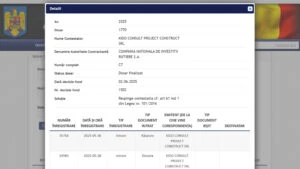 CNIR dă în judecată „Kido Consult” pentru blocarea licitației Autostrăzii A8, tronsonul Moțca–Târgu Frumos