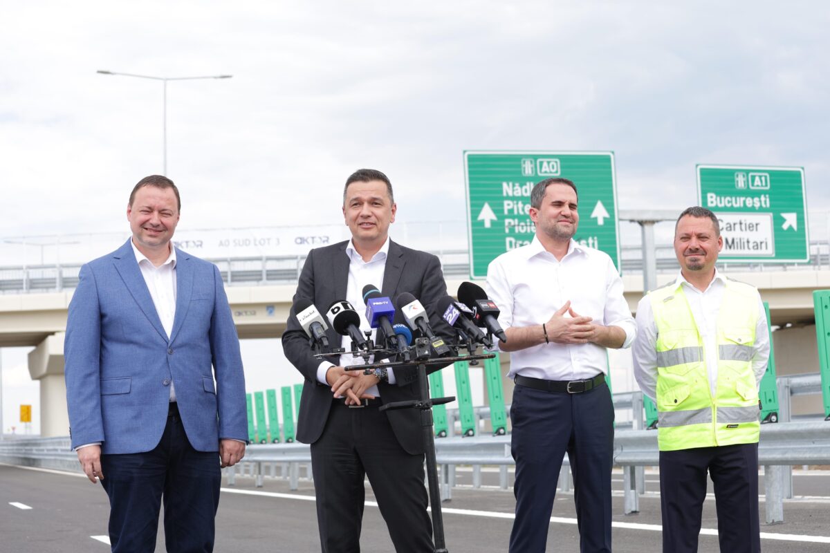 Autostrada A0 Sud este completă: AKTOR dă în trafic Lotul 3