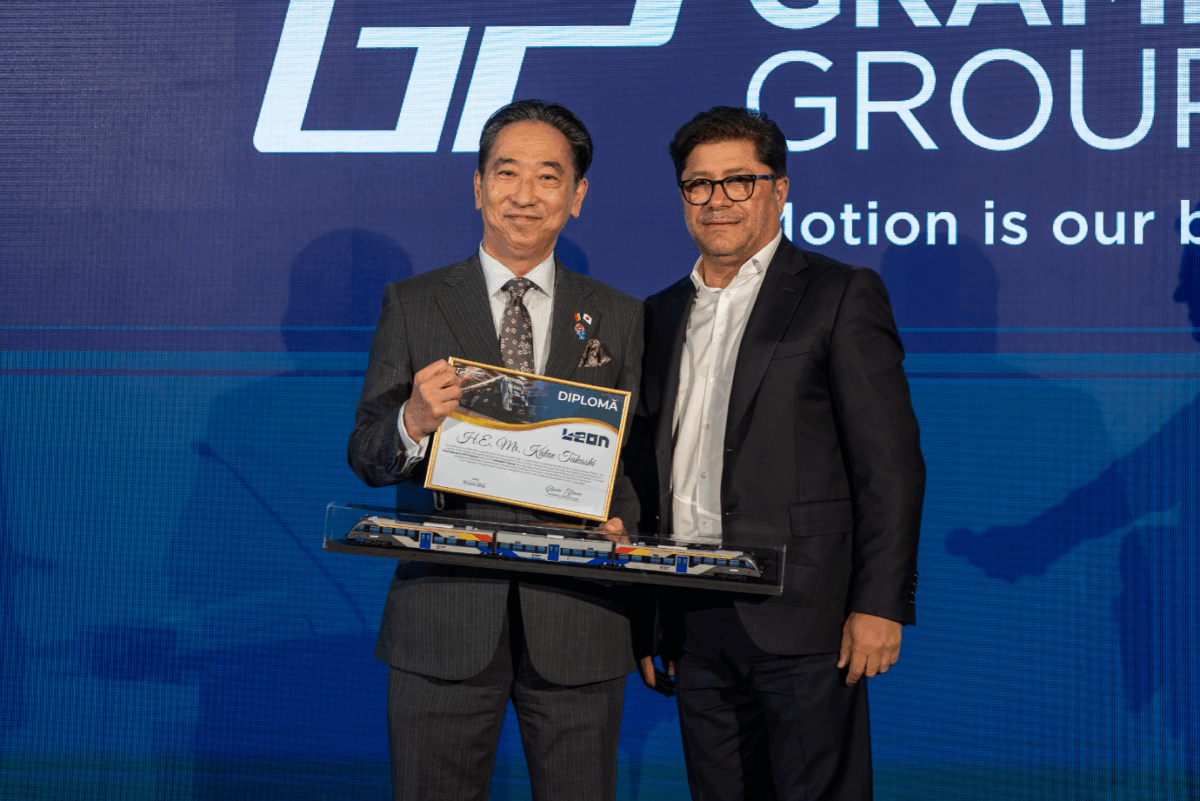 Leon, primul tren automotor produs de GRAMPET Group, a avut prima sa călătorie oficială