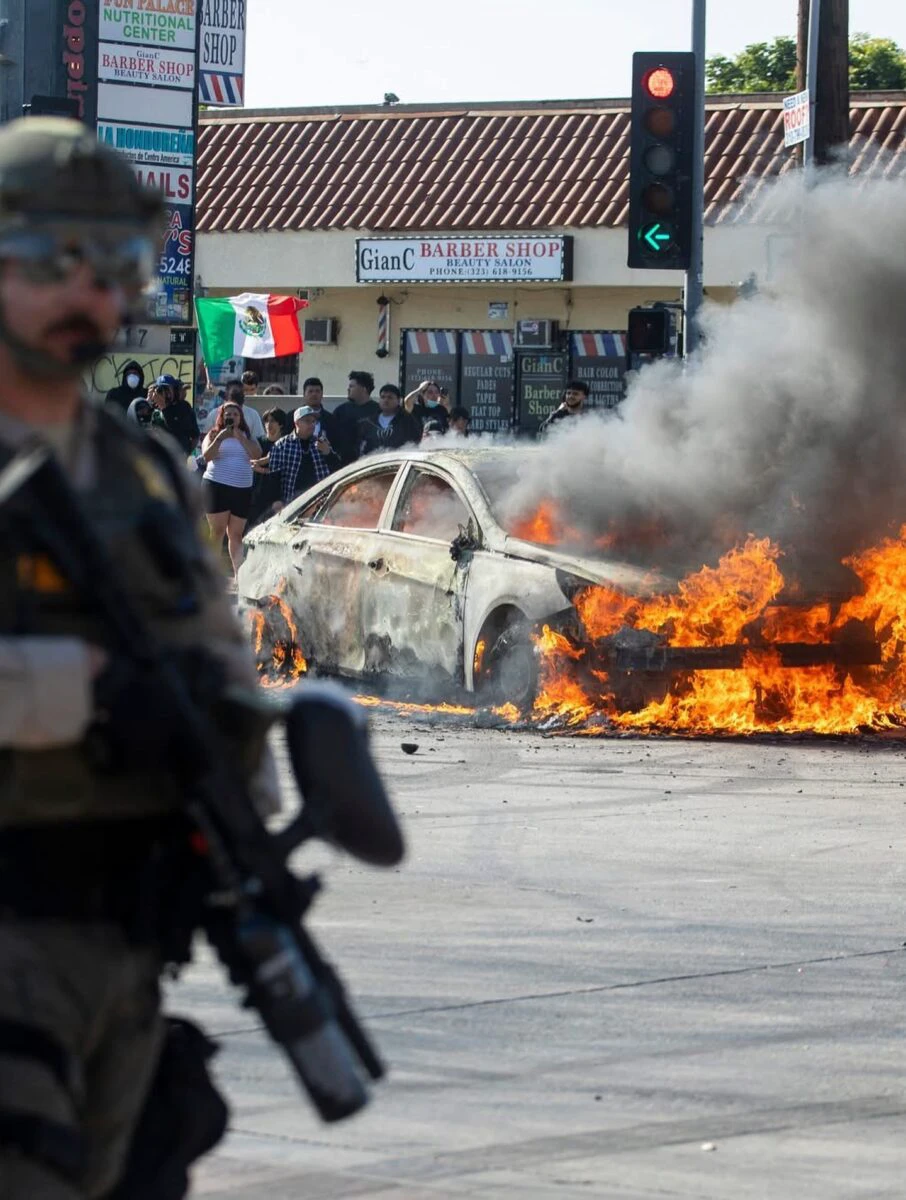 proteste los angeles