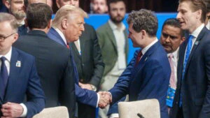 Nicusor Dan, Donald Trump