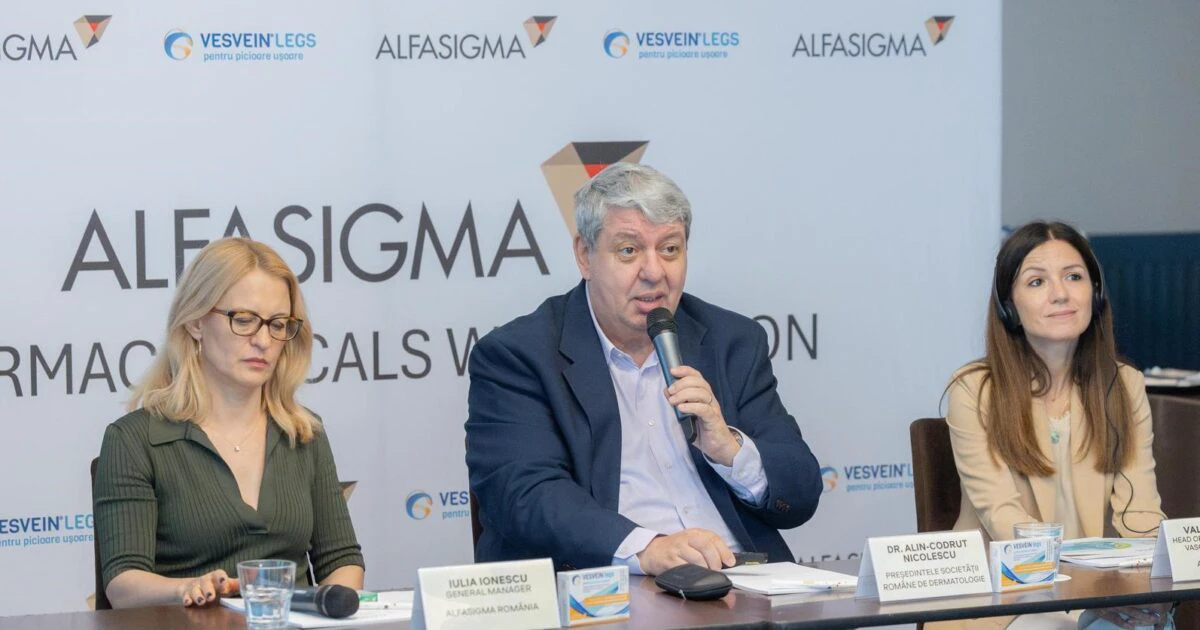 Alfasigma accelerează investițiile în suplimente, mizând pe creșterea pieței farmaceutice din România