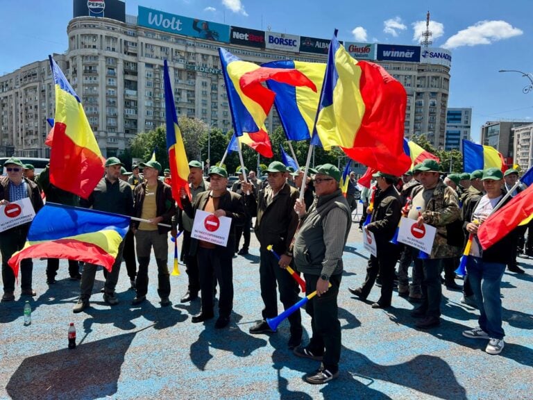 protest sindicalisti