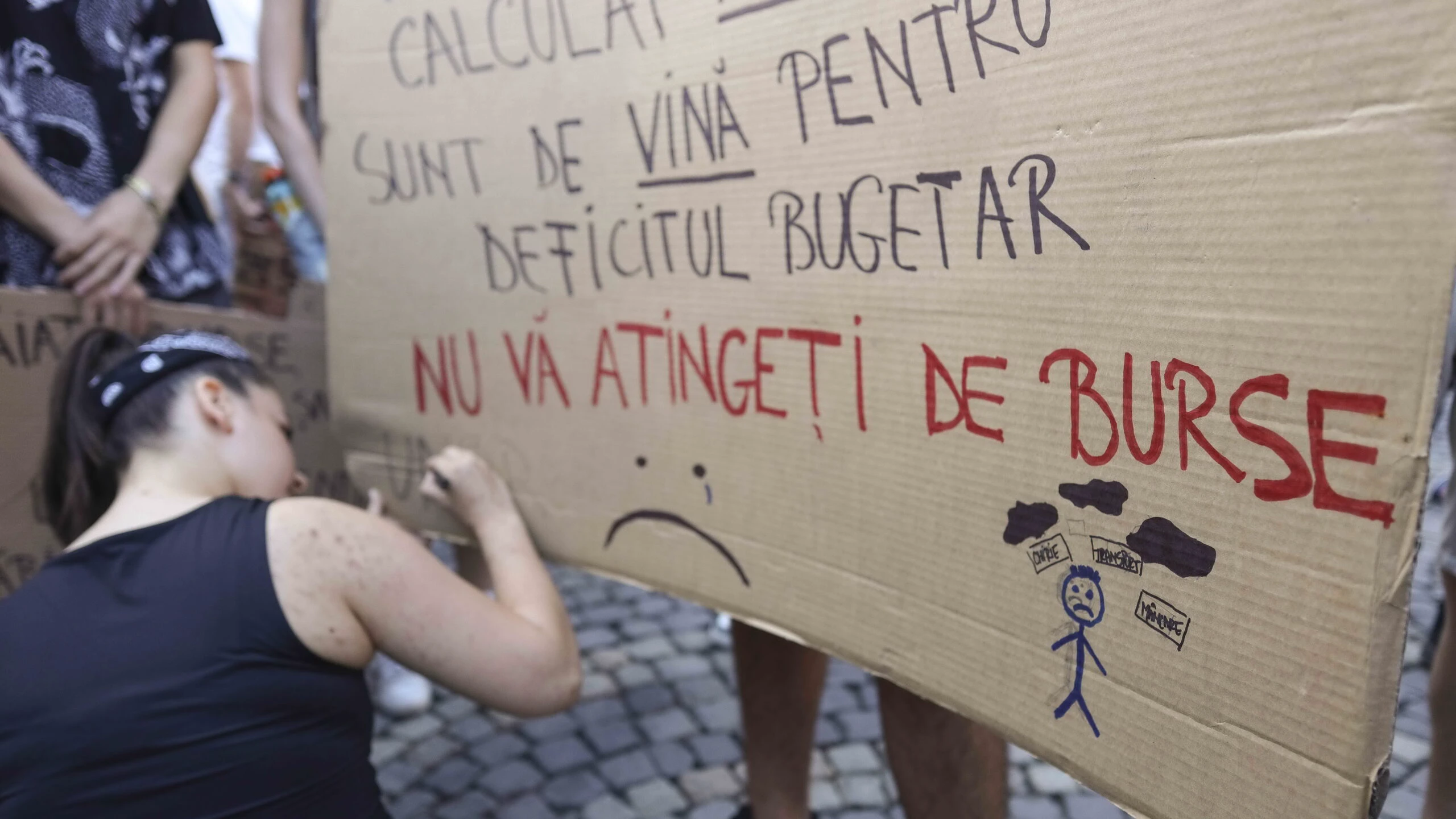 proteste burse studenti elevi
