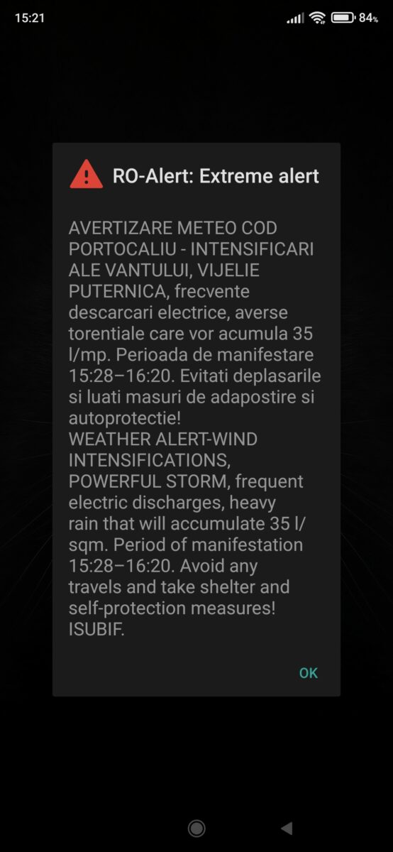 ro-alert 9 iunie