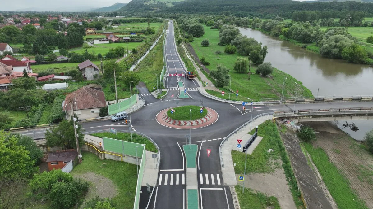 Centura ocolitoare de la Făgăraș, inaugurată cu luni înainte de termen. Lucrările STRABAG, finalizate în avans