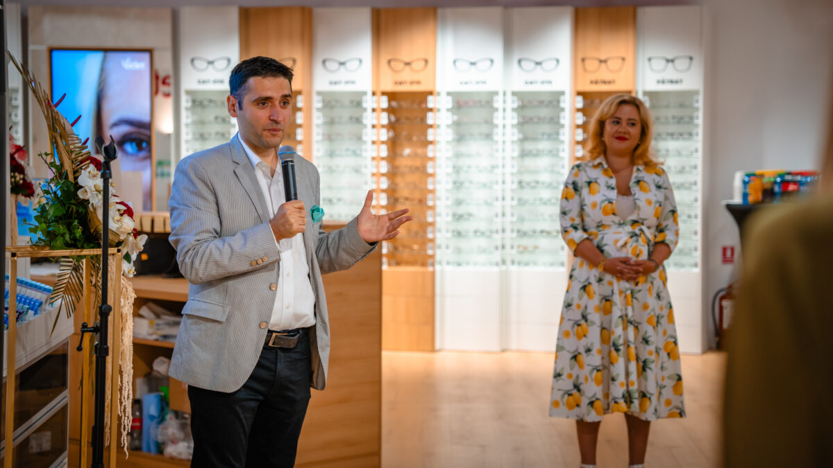 Videt a deschis cel mai mare showroom de optică din Moldova, ȋn urma unei investiții de 300.000 de euro
