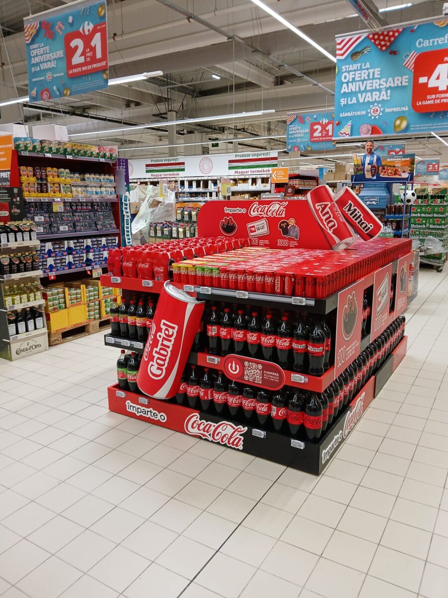 Carrefour si Coca Cola HBC