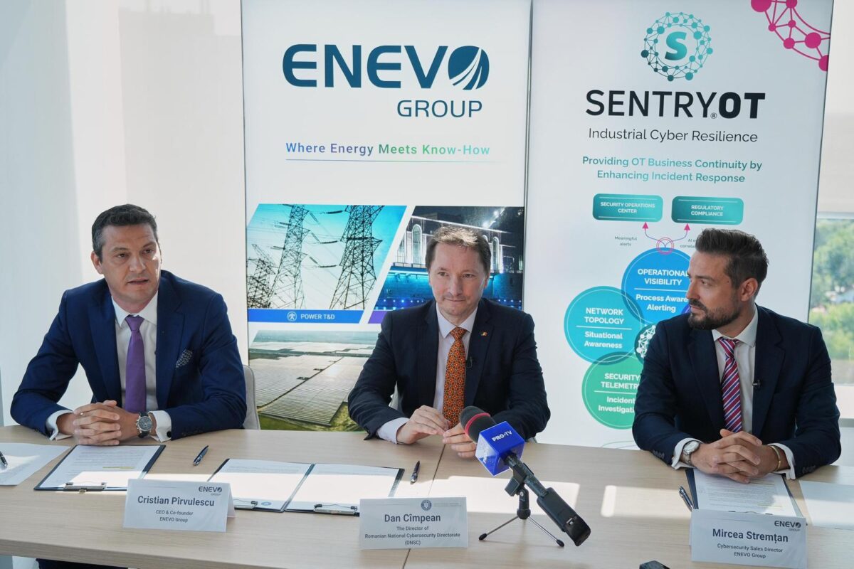 În era atacurilor hibride, energia se apără digital! ENEVO și DNSC lansează un parteneriat strategic