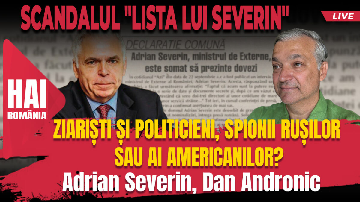 EXCLUSIV. Adrian Severin: „Lista cu agenți străini” a ajuns la CSAT la cererea președintelui Constantinescu