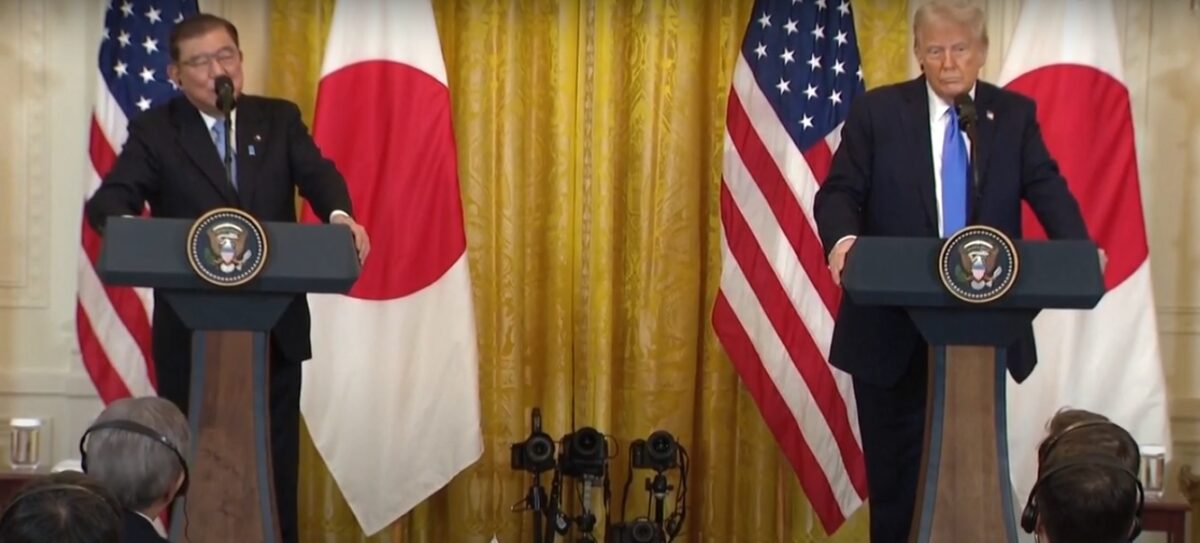 Donald Trump, Shigeru Ishiba