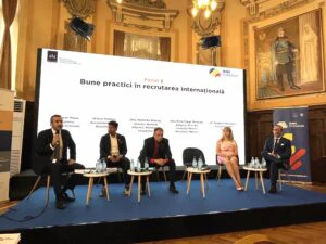 Conferința națională „Muncitorii străini în România: realități și bune practici” (sursă foto: arhiva companiei)