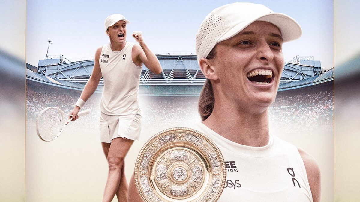 Iga Swiatek, campioană la Wimbledon pentru prima dată. Zero emoții în meciul cu Amanda Anisimova
