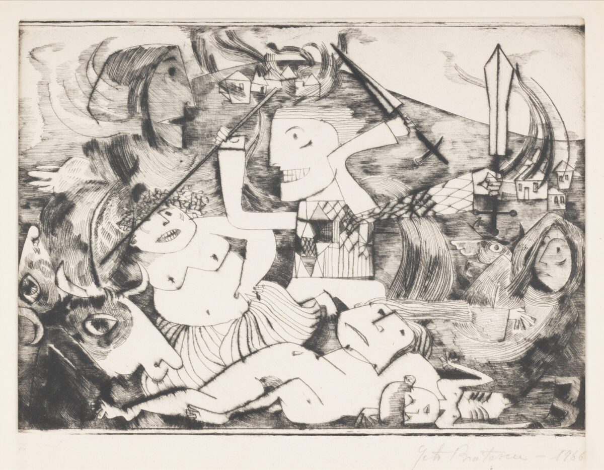 Les-Rhinoceros-II_Geta-Brătescu