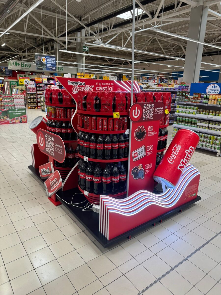 Parteneriat Carrefour Coca Cola