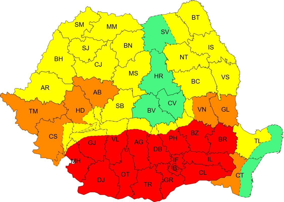 caniculă 7 iulie - 8 iulie