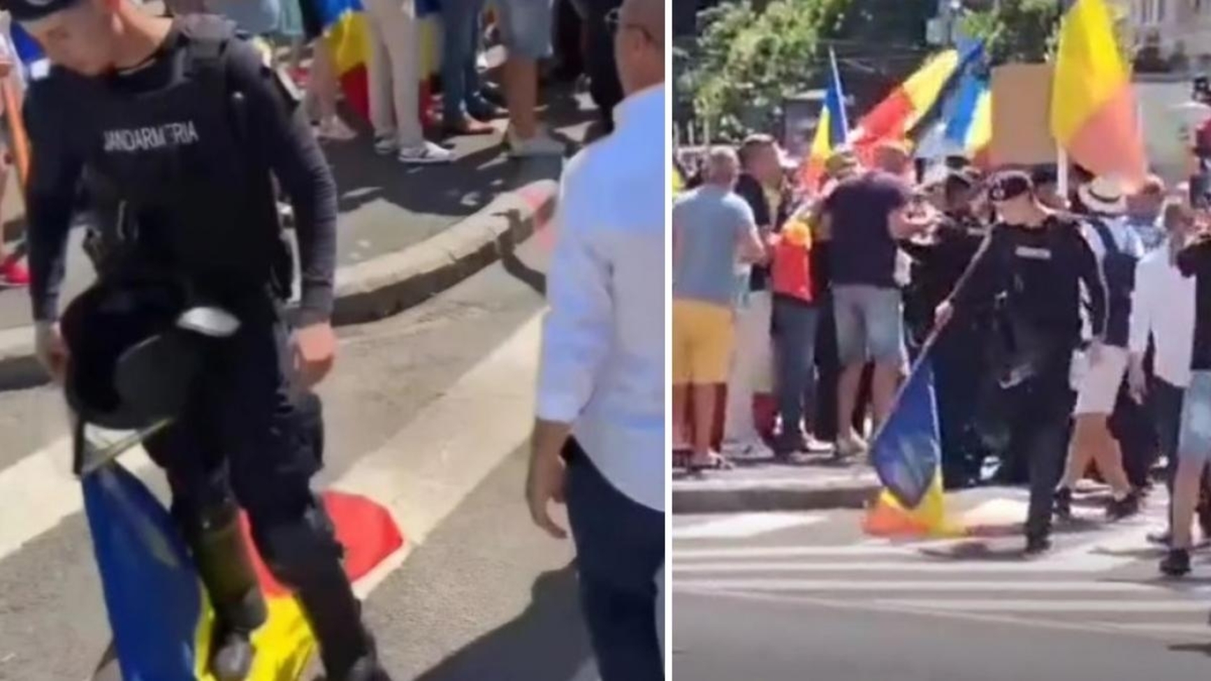 sursă foto: X/Jandarmeria capitalei