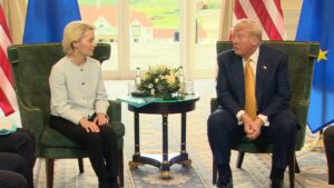 ursula von der leyen, donald trump