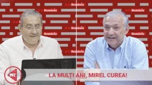 Mirel Curea, jurnalist Evenimentul Zilei, și Dan Andronic, jurnalist și istoric (sursă foto: captură „HAI România”)