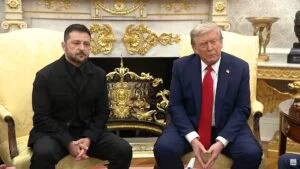 Volodimir Zelenski, Donald Trump 18 august 2025