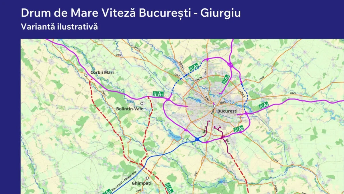 Ciprian Şerban: CNIR a desemnat câştigătorul pentru drumul de mare viteză Bucureşti – Giurgiu