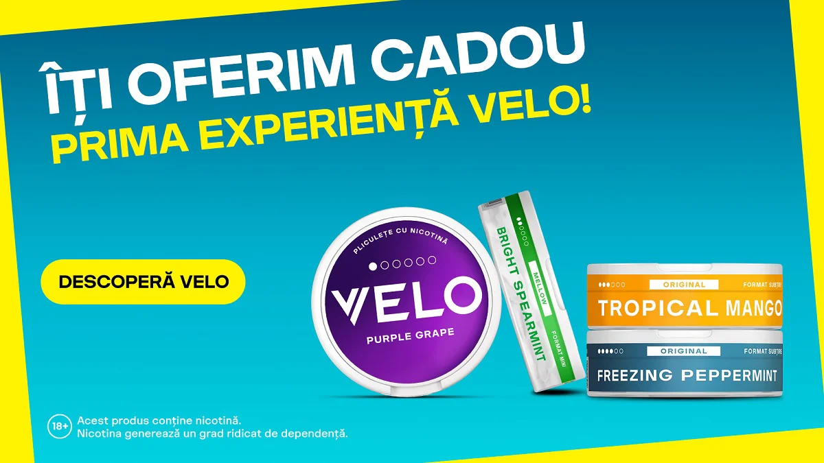Despre VELO: O inovație în lumea produselor cu nicotină