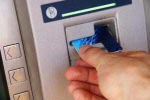 card blocat, bancomat
