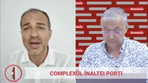 Ștefan Popescu, analist geopolitic, și Dan Andronic, jurnalist și istoric (sursă foto: captură „HAI România”)
