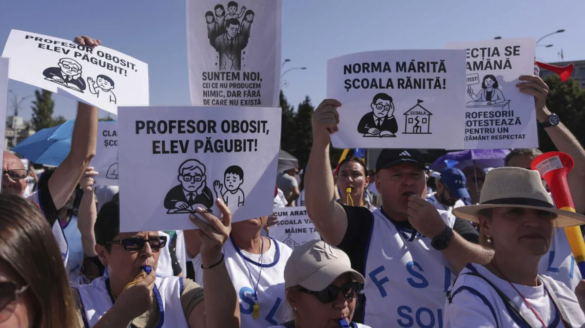 protest, elevi, studenti