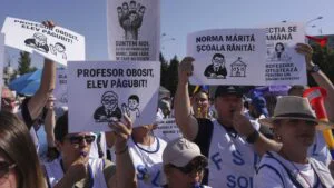 protest, elevi, studenti