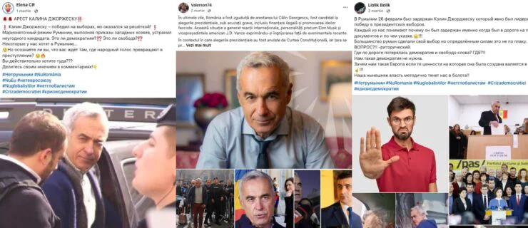 campanie de sustinere pentru Calin Georgescu