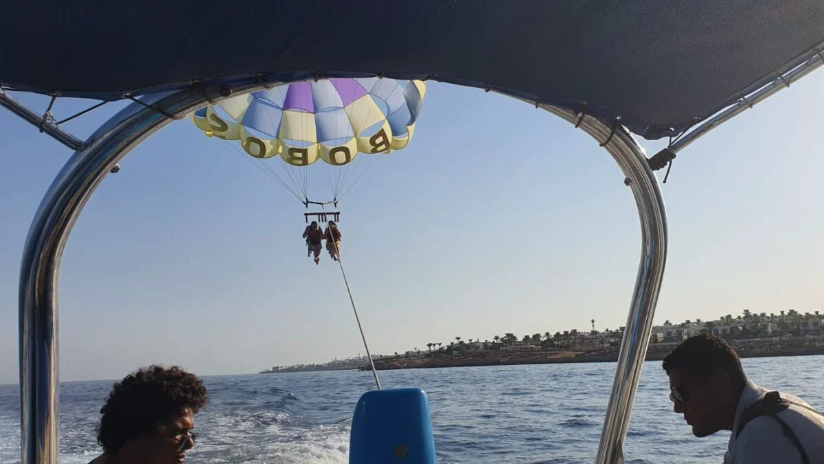 parasailing
