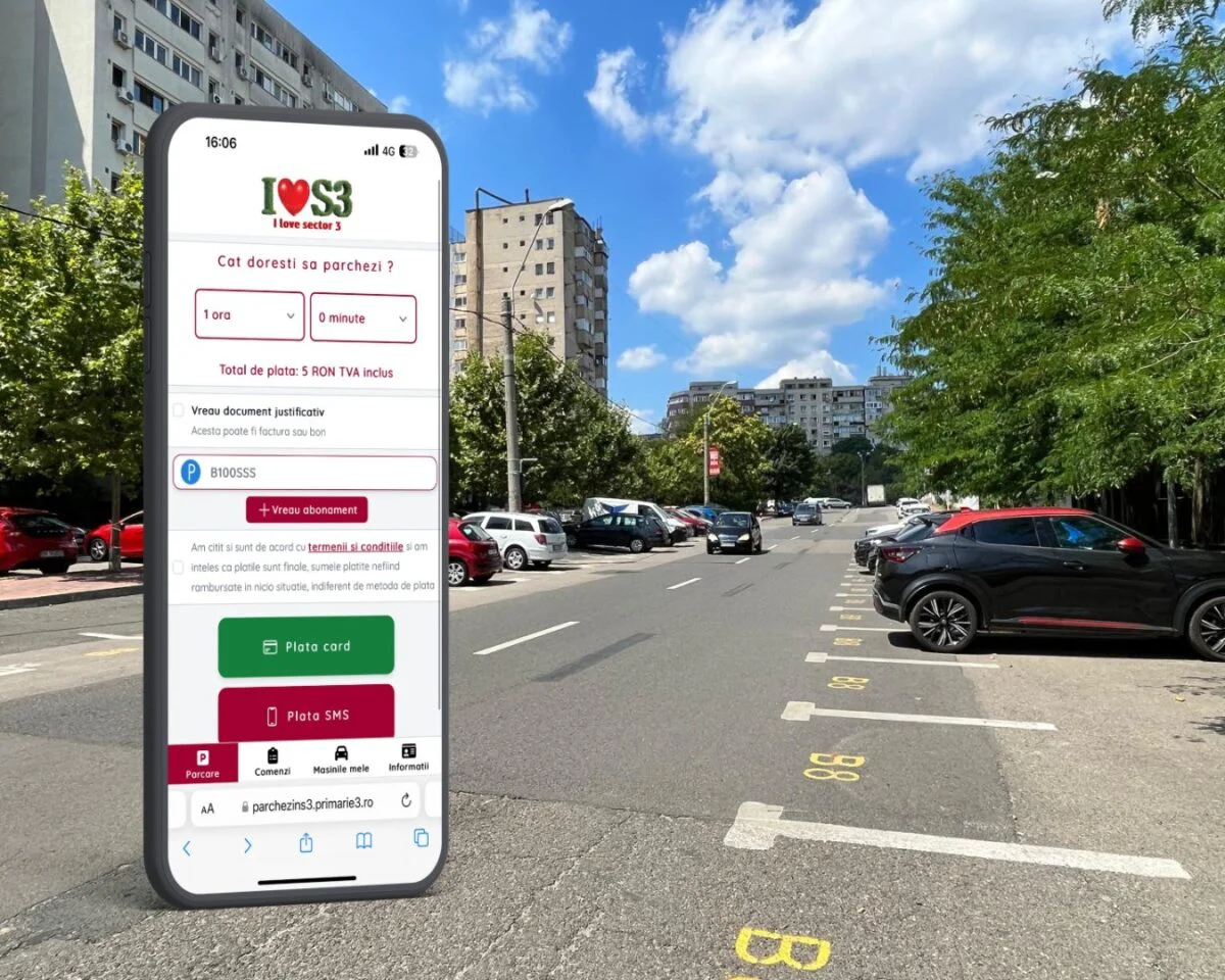 locuri de parcare primăria sectorului 3