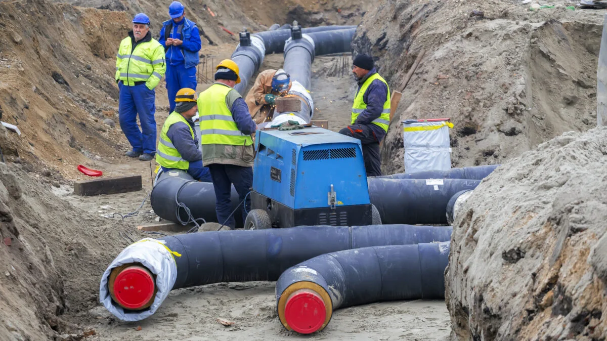 rețea de termoficare, reparatii