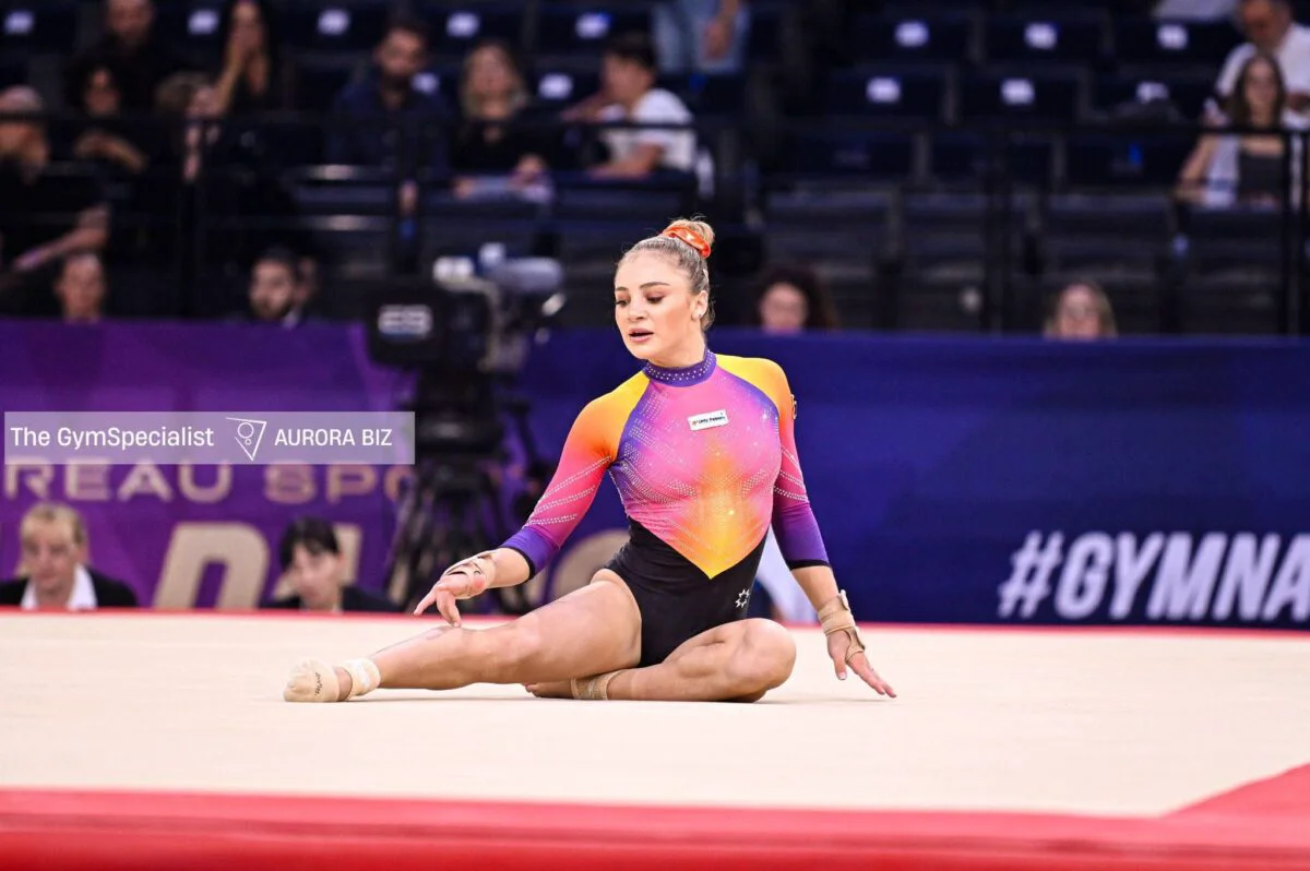 Sabrina Voinea a câștigat medalia de aur la sol, la Cupa Mondială de la Paris