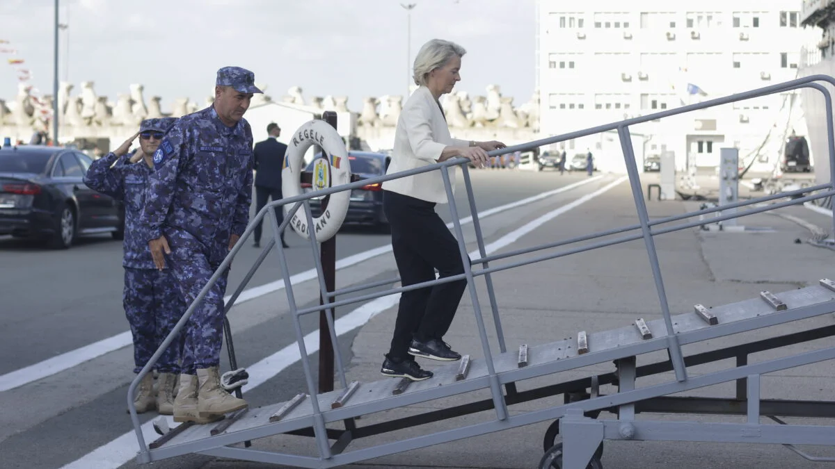 vizita Constanta, Nicusor Dan, Ursula von der Leyen 4