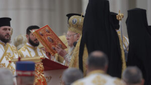 Slujba de sfintire a Catedralei Neamului