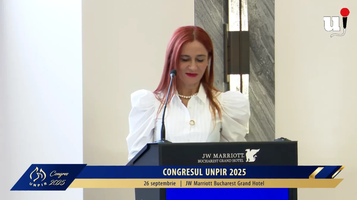 Cristina Andrei-CECCAR, mesaj cu ocazia Congresului UNPIR: Susținem în continuare ideea de unitate